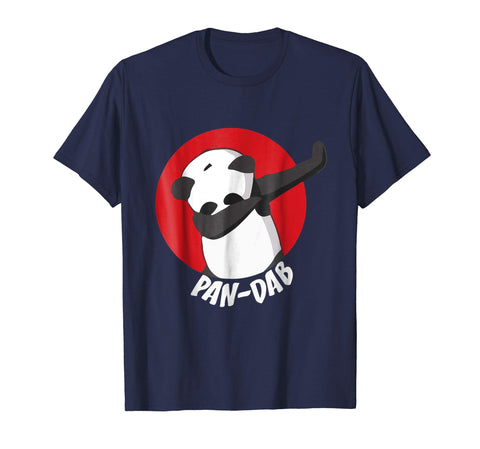Wonderful Dabbing Panda Best Tee  T-Shirt Navy
