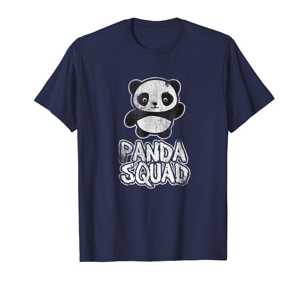 Hotest Panda Panda Squad Funny Panda Gift  T-Shirt Navy