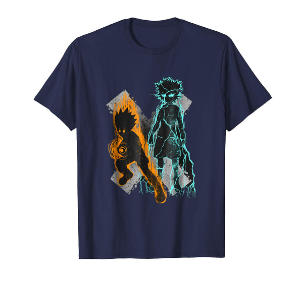 Cutest Gon&amp;killua Hunter Anime Characters Best Gift Idea  T-Shirt Navy
