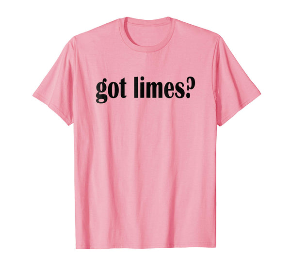 Cute Got Limes Classic Fit Lime  T-Shirt Pink