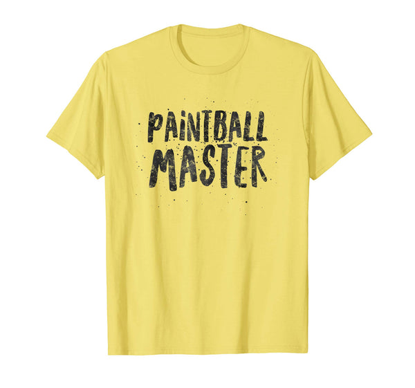 Hotest Paintball Novelty Paint Ball Birthday Gift Favor  T-Shirt Lemon