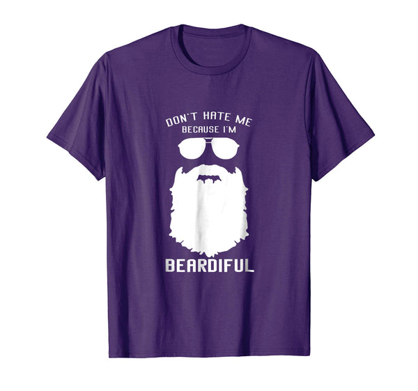Hot The Beard Men For The Bearded Man Black Club Grow Tee  T-Shirt Purple