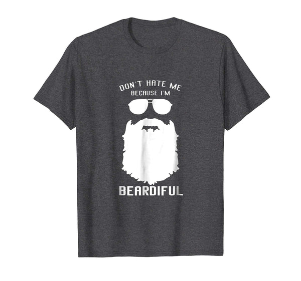Hot The Beard Men For The Bearded Man Black Club Grow Tee  T-Shirt Dark Heather