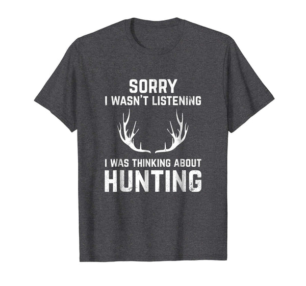 Hot Funny Hunting Gift For Bow And Rifle Deer Hunters  T-Shirt Dark Heather