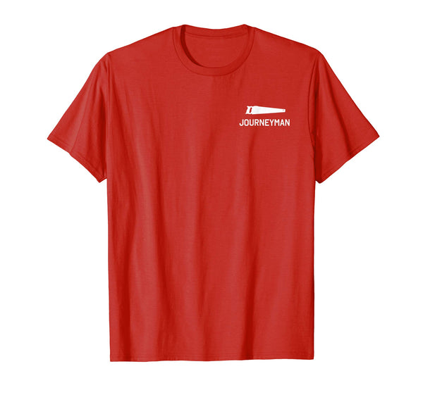 Adorable Journeyman Carpenter  T-Shirt Red