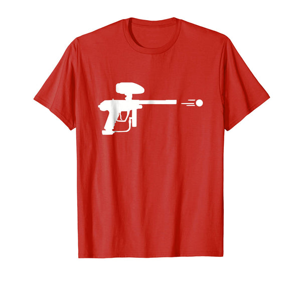 Wonderful Paintball Weapon  T-Shirt Red