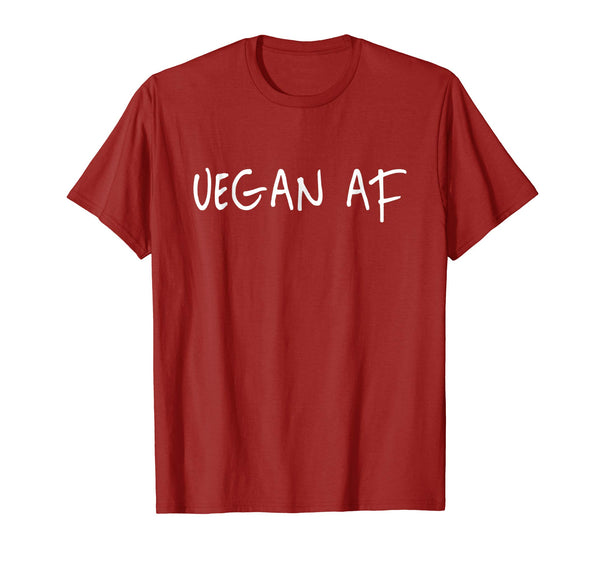 Cutest Vegan Af  T-Shirt Cranberry