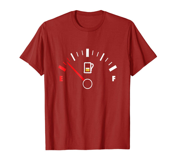 Cutest Beer Empty Fuel  T-Shirt Cranberry