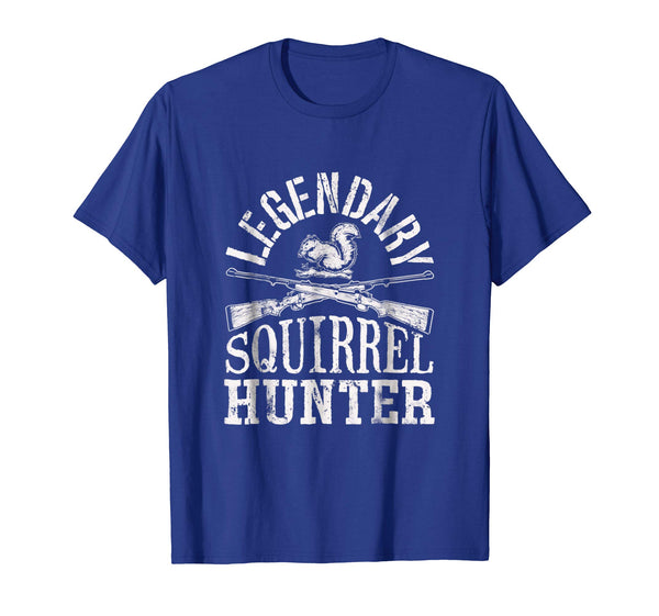 Cutest Legendary Squirrel Hunter Hunting Funny Vintage Gift  T-Shirt Royal Blue