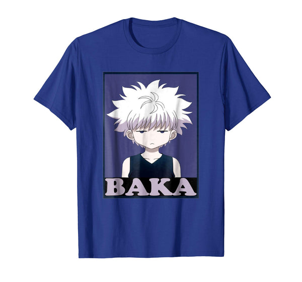 Hotest Anime Hunters X Hunter Gon Killua  T-Shirt Royal Blue