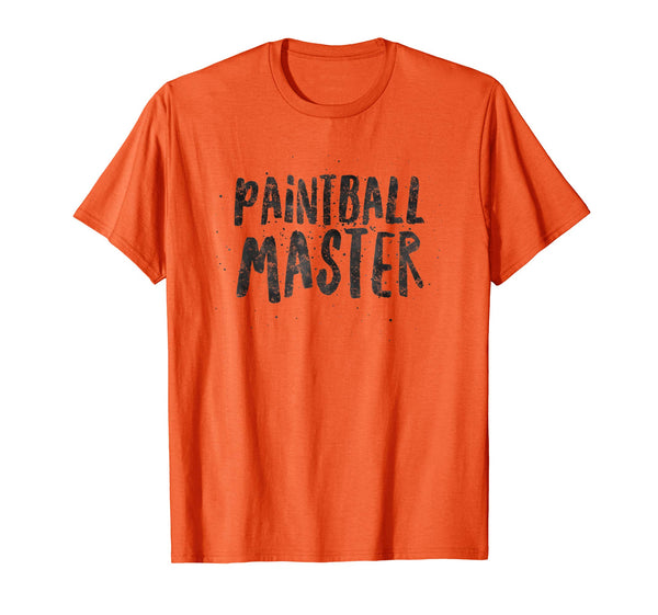Hotest Paintball Novelty Paint Ball Birthday Gift Favor  T-Shirt Orange