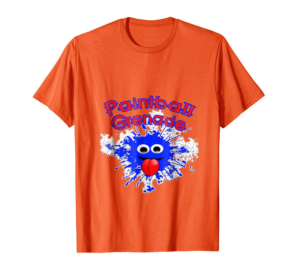 Great Paintball Tee Paintball Player Worst Nightmare  T-Shirt Orange