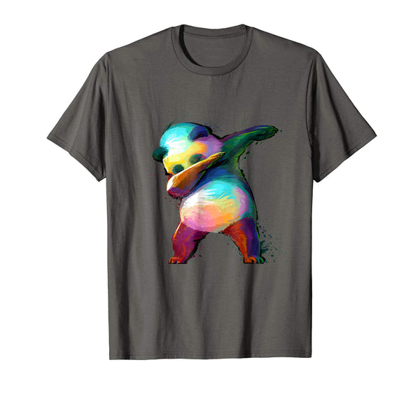Great Dabbing Panda  T-Shirt Asphalt