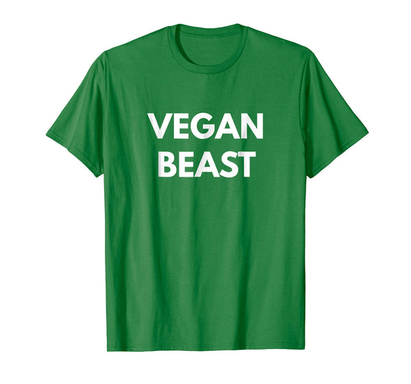 Adorable Vegan Beast Vegan Life  T-Shirt Kelly Green