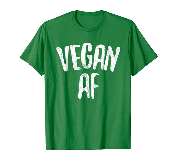 Cool Vegan Af Vegan Gift Vegetarian  T-Shirt Kelly Green