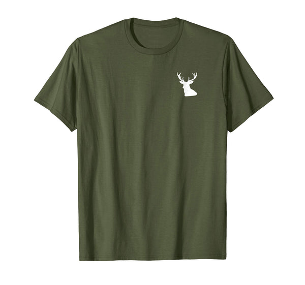 Hot Deer Hunter Genesis 27 3 Back And Front Designed  T-Shirt Olive