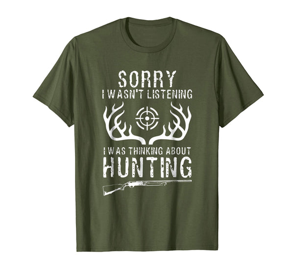 Wonderful Funny Hunting Gift For Bow And Rifle Deer Hunters  T-Shirt Olive