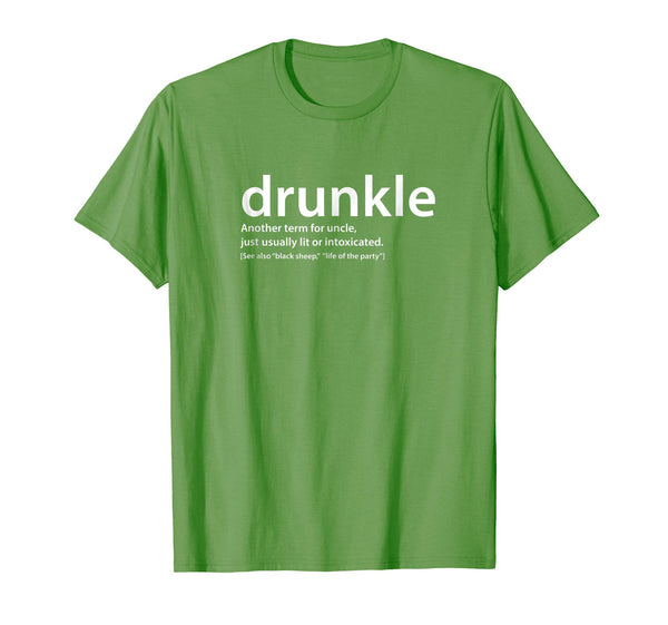 Funny Drunkle Funny Drunk Uncle Gift For Best Uncle  T-Shirt Grass