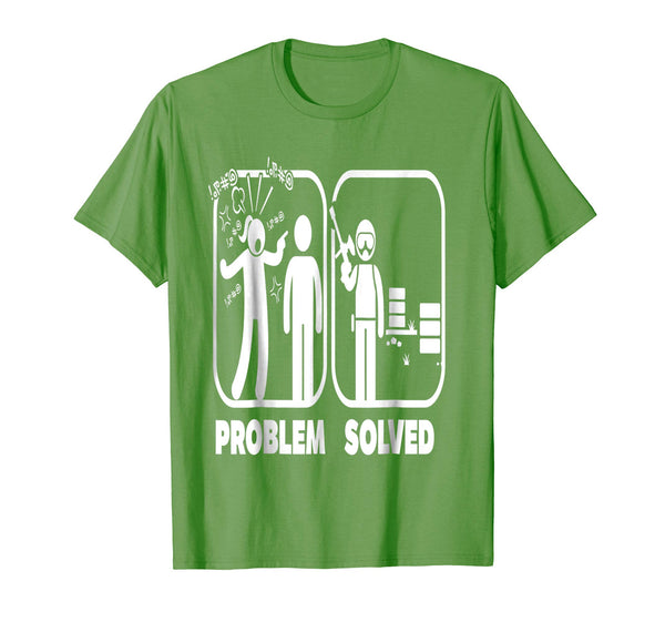 Cutest Problem Solved Paintball  T-Shirt Grass