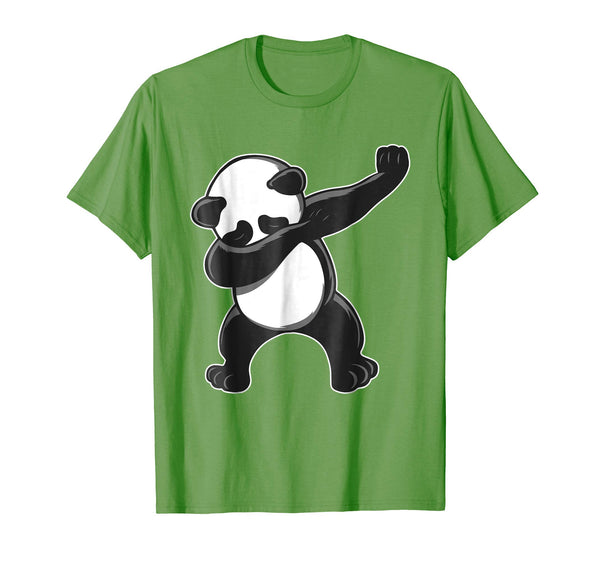 Funny Funny Panda Dab Dabbing Panda Panda Tee  T-Shirt Grass