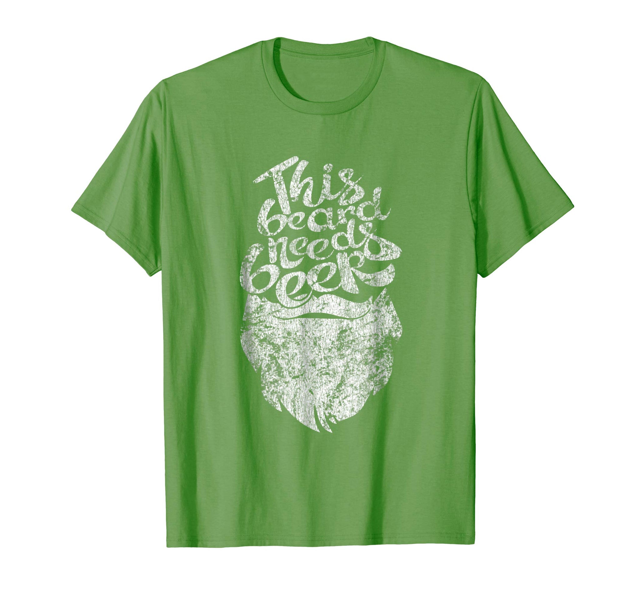 Adorable This Beard Needs Beer Drinking For St Patrick's Day  T-Shirt Grass