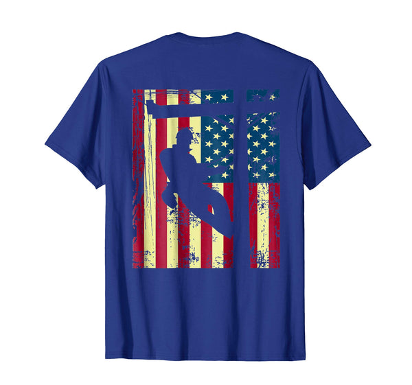 Hotest Lineman Flag For Men  T-Shirt Royal Blue