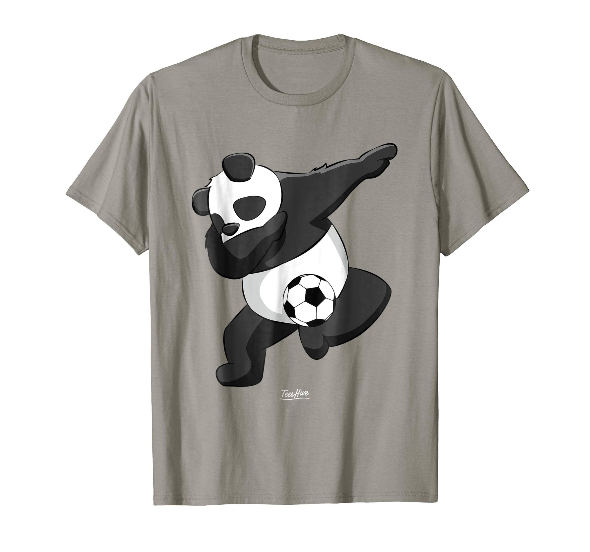 Wonderful Dabbing Panda Soccer Love Panda Dab Funny Panda Lover  T-Shirt Slate