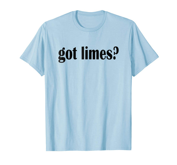 Cute Got Limes Classic Fit Lime  T-Shirt Baby Blue