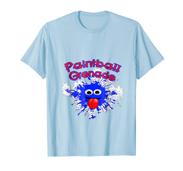 Great Paintball Tee Paintball Player Worst Nightmare  T-Shirt Baby Blue