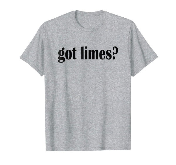 Cute Got Limes Classic Fit Lime  T-Shirt Heather Grey