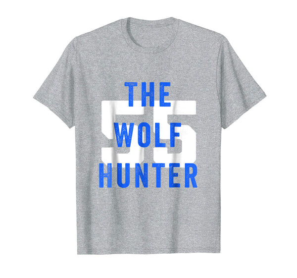 Hot The Wolf Hunter Vander Esch Cowboys  T-Shirt Heather Grey