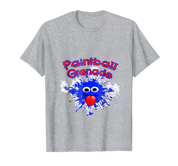 Great Paintball Tee Paintball Player Worst Nightmare  T-Shirt Heather Grey